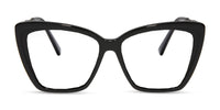 swatch for BECKY II - BLACK + PRESCRIPTION GLASSES