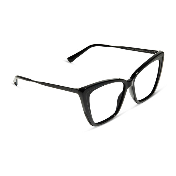 becky ii - black + prescription glasses 2