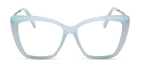 swatch for BECKY II - BLUE DUST + PRESCRIPTION GLASSES