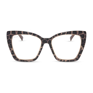 BECKY IV XS - LEOPARD TORTOISE + PRESCRIPTION GLASSES