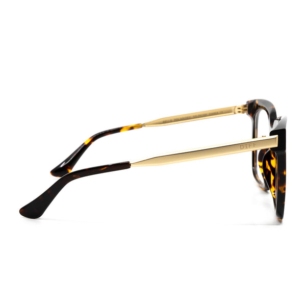bella - amber tortoise + prescription glasses 2