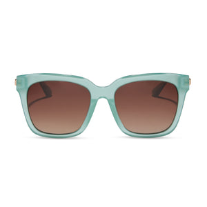 BELLA - AQUATIC AWE + BROWN GRADIENT + POLARIZED SUNGLASSES