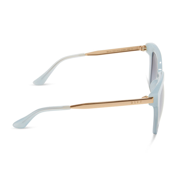 bella - blue dust + blue gradient flash sunglasses 3