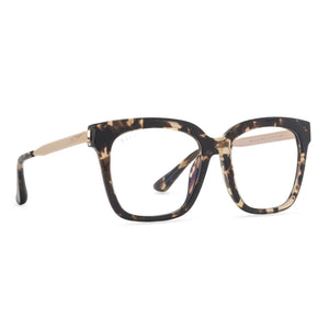 BELLA - ESPRESSO TORTOISE + CLEAR GLASSES