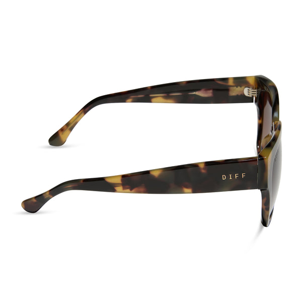 bella ii - brown kombu + brown gradient + polarized sunglasses 3