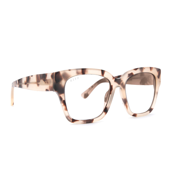 bella ii - cream tortoise + prescription glasses 1