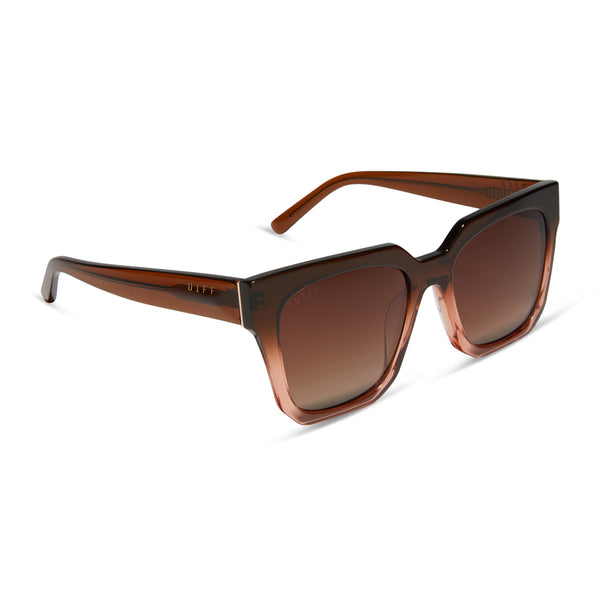 bella ii - taupe ombre crystal + brown gradient + polarized sunglasses 2