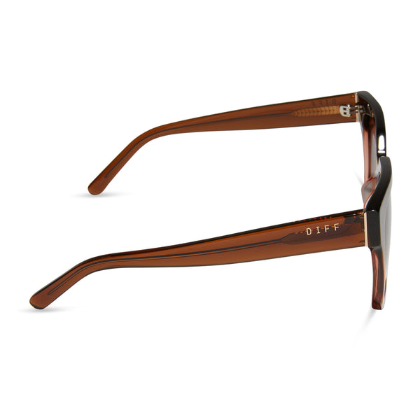 bella ii - taupe ombre crystal + brown gradient + polarized sunglasses 3