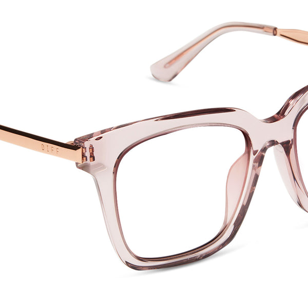 bella - light pink crystal + prescription glasses 3