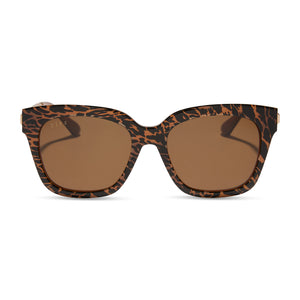 BELLA XS - ANIMAL + BROWN SUNGLASSES