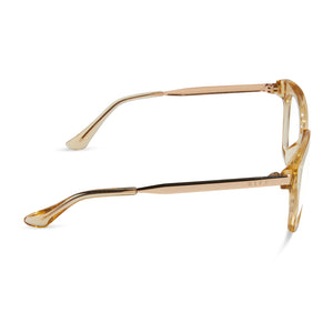 BELLA XS - HONEY CRYSTAL + CLEAR GLASSES
