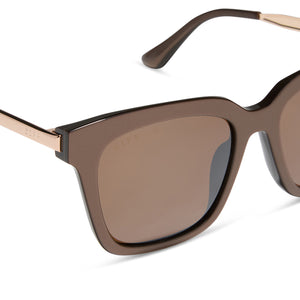 DIFF Moscow Mule? Brown Sunglasses with Case Moscow Mule Cameron Sunglasses | DIFF Eyewear main image 4