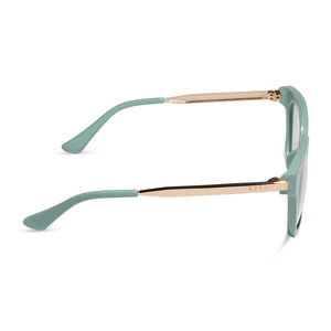 BELLA XS - STEEL TEAL + CLEAR GLASSES