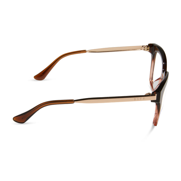 bella xs - taupe ombre crystal + prescription glasses 3