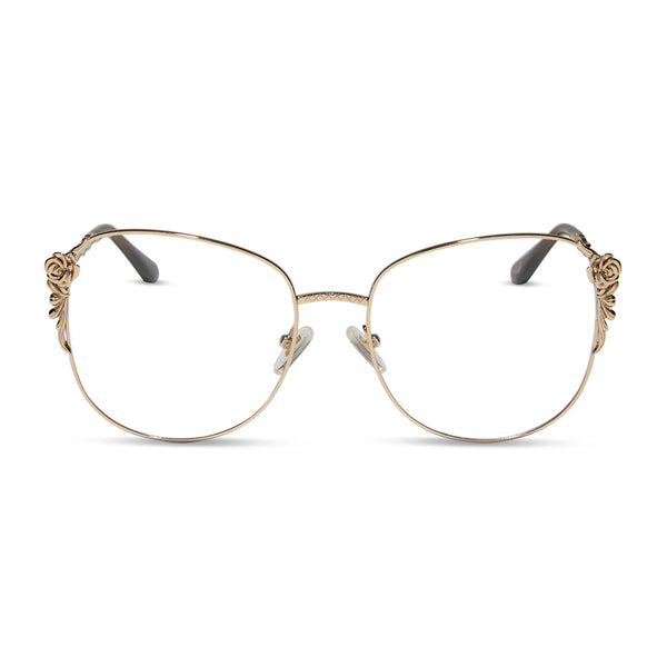 disney princess - belle + gold + prescription glasses