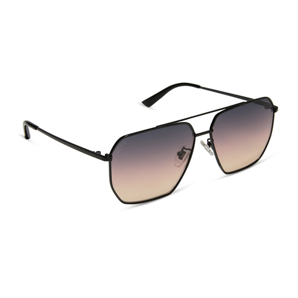 berkely - black + twilight gradient sunglasses 1
