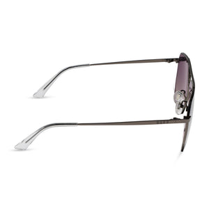 Berkely Navigator Sunglasses | Gunmetal & Slate Flash | DIFF Eyewear