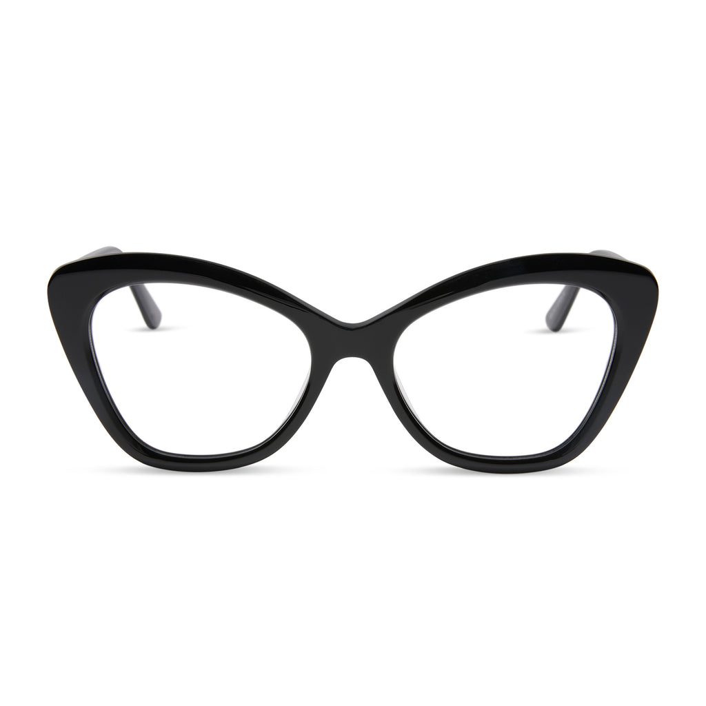 BETTY - BLACK + GLASSES