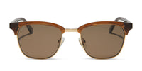 swatch for BIARRITZ - WHISKEY + BROWN + POLARIZED SUNGLASSES