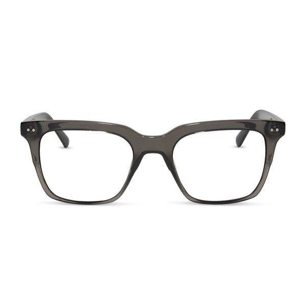 billie - black smoke crystal + prescription glasses