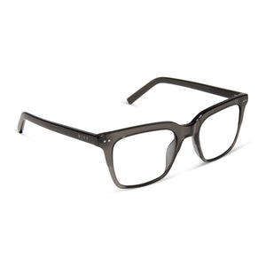 BILLIE - BLACK SMOKE CRYSTAL + PRESCRIPTION GLASSES