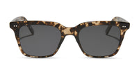 swatch for BILLIE - ESPRESSO TORTOISE + GREY + POLARIZED SUNGLASSES