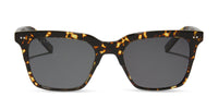 swatch for BILLIE - FIERY TORTOISE + GREY + POLARIZED SUNGLASSES