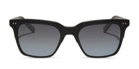 swatch for BILLIE - MATTE BLACK + BLUE GRADIENT FLASH + POLARIZED SUNGLASSES
