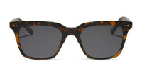 swatch for BILLIE - SHADOW TORTOISE + GREY POLARIZED SUNGLASSES