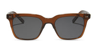 swatch for BILLIE - WHISKEY + GREY POLARIZED SUNGLASSES