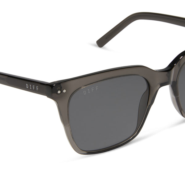 billie xl - black smoke crystal + grey + polarized sunglasses 5