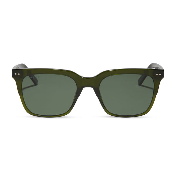 billie xl - dark olive crystal + g15 + polarized sunglasses