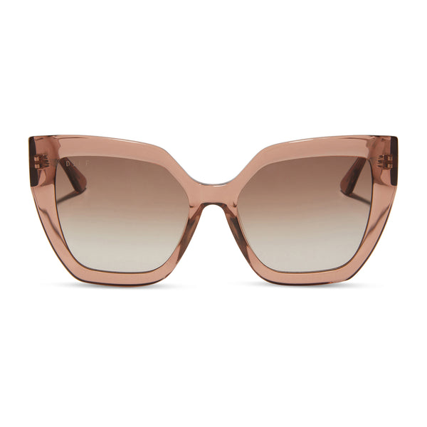 blaire - café ole + brown gradient sunglasses