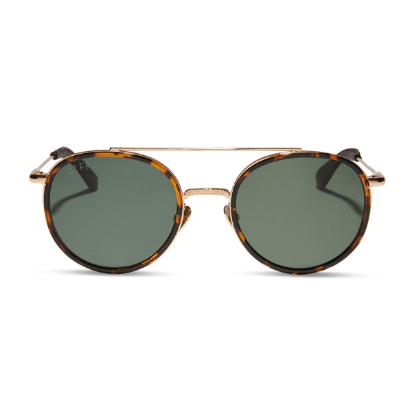 boba fett™ - mandalorian gold + bounty hunter green polarized sunglasses