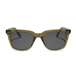 BOBBY - MILKY OLIVE + GREY SUNGLASSES