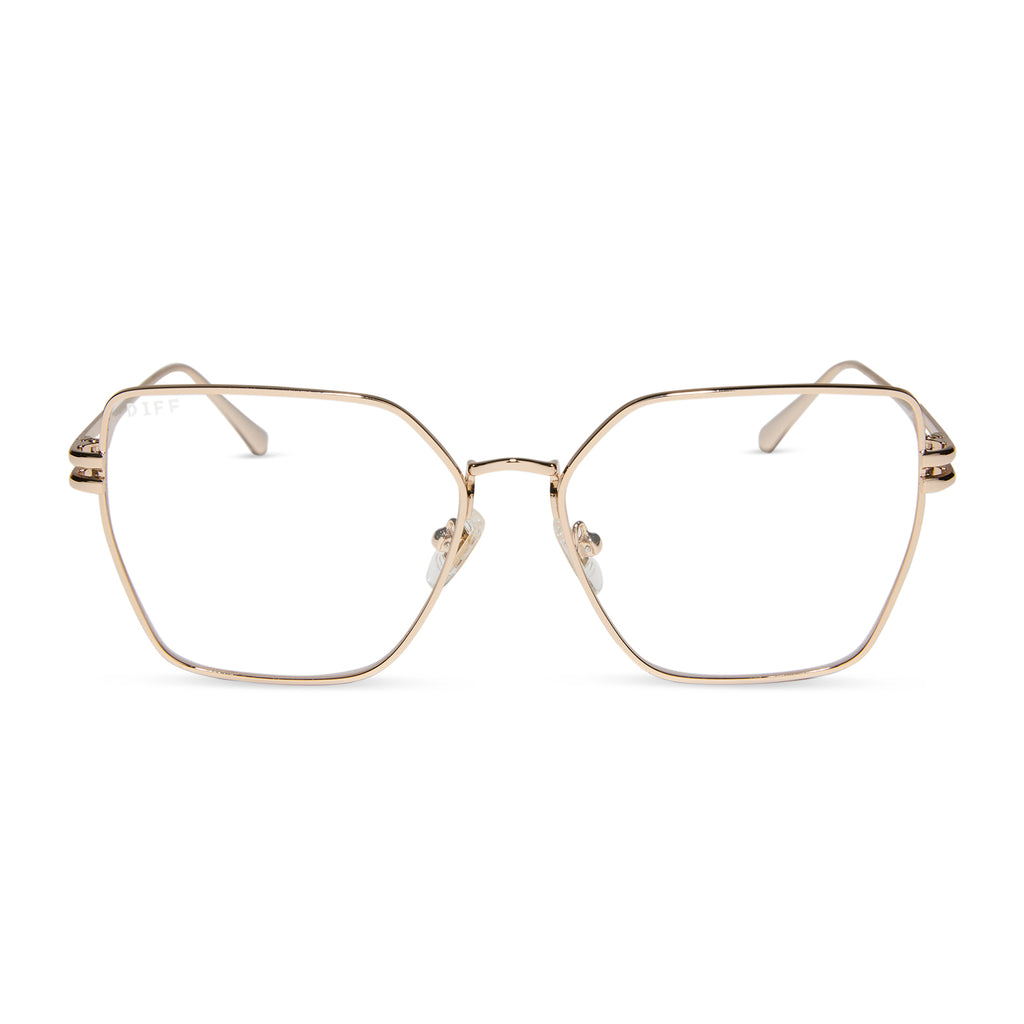 BONNIE - GOLD + GLASSES