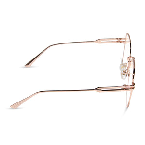 BONNIE - ROSE GOLD + PRESCRIPTION GLASSES