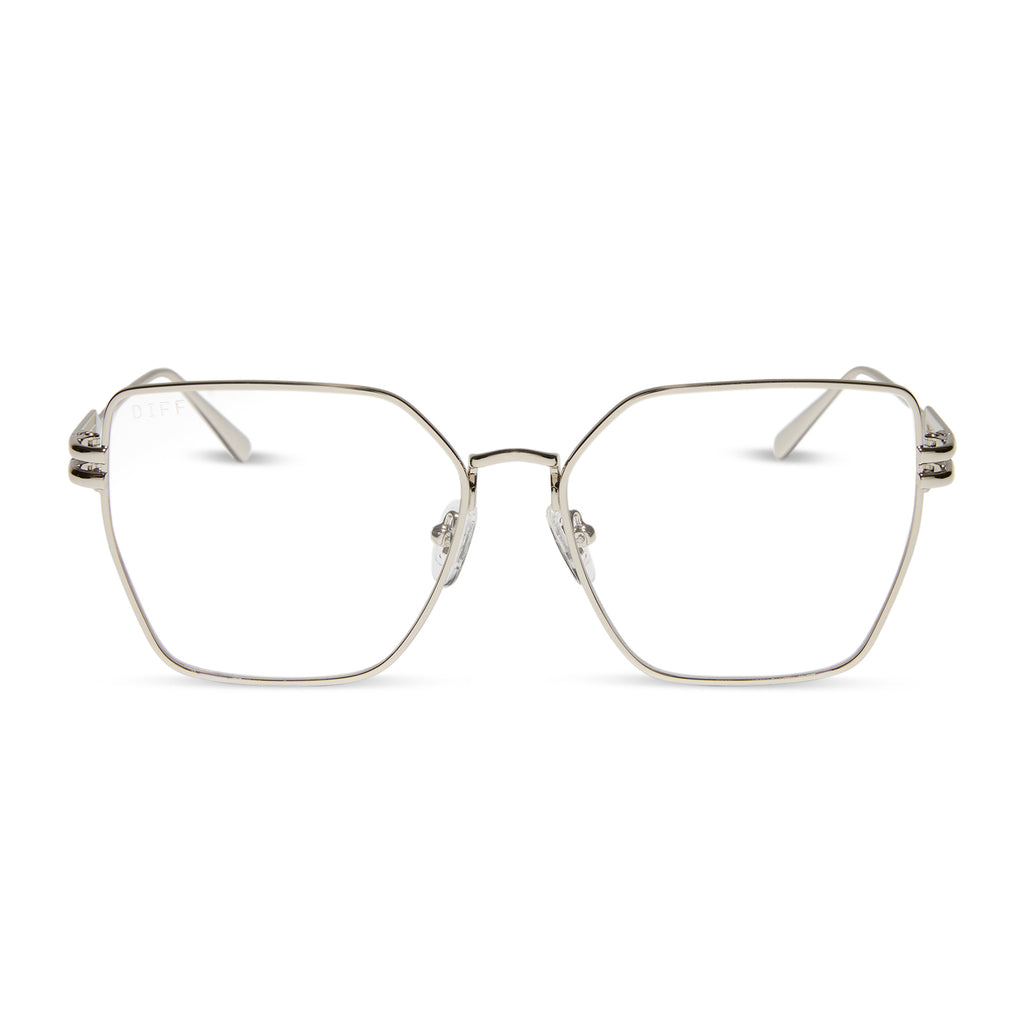 BONNIE - SILVER + GLASSES