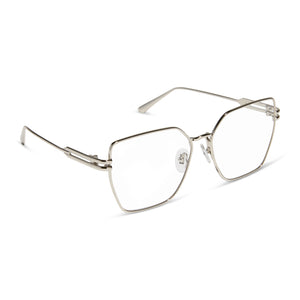 BONNIE - SILVER + PRESCRIPTION GLASSES