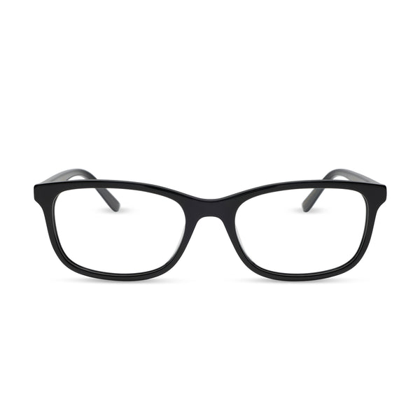 Bradford Rectangle Glasses | Black | DIFF Eyewear