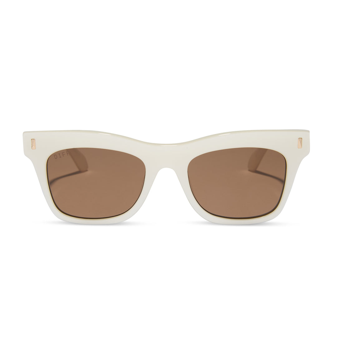 DIFF Eyewear Camila Sunglasses: Opaline Grey