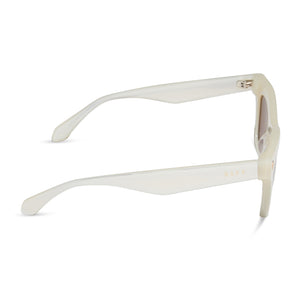 Bradley Cateye Sunglasses | Opaline & Brown | DIFF Eyewear display picture 3