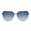 Color swatch for bree - gold + brilliant gold mirror + polarized sunglasses