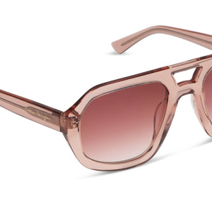 Caitlin Covington Collins Sunglasses | Rose Crystal & Dusk  display picture 3