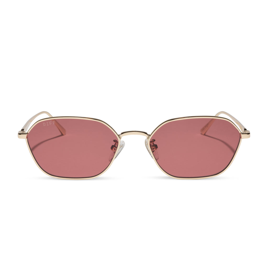 KENNEDY - GOLD + DUSK SUNGLASSES