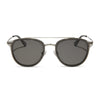 Color swatch for camden - whiskey + grey polarized sunglasses