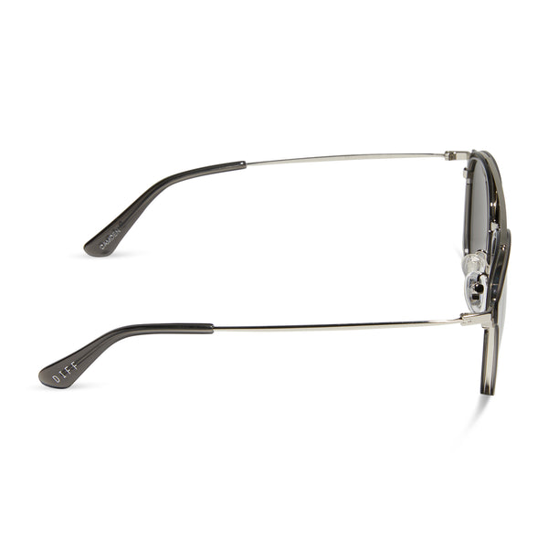 camden - black smoke crystal + grey + polarized sunglasses 3