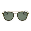 Color swatch for camden - whiskey + grey polarized sunglasses