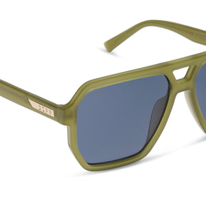 Cameron Navigator Sunglasses | Sweet Pea & Grey | DIFF Eyewear