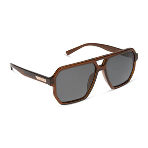 CAMERON - WHISKEY + GREY + POLARIZED SUNGLASSES